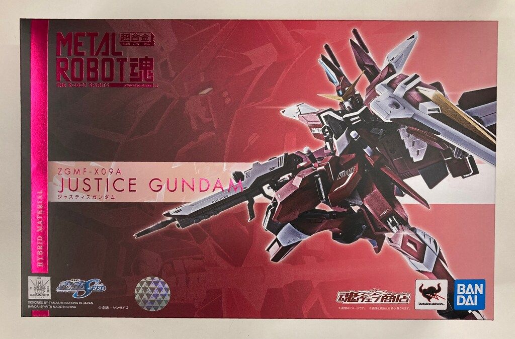 BANDAI SPIRITS METAL ROBOT魂 機動戦士ガンダムSEED ジャスティスガンダム