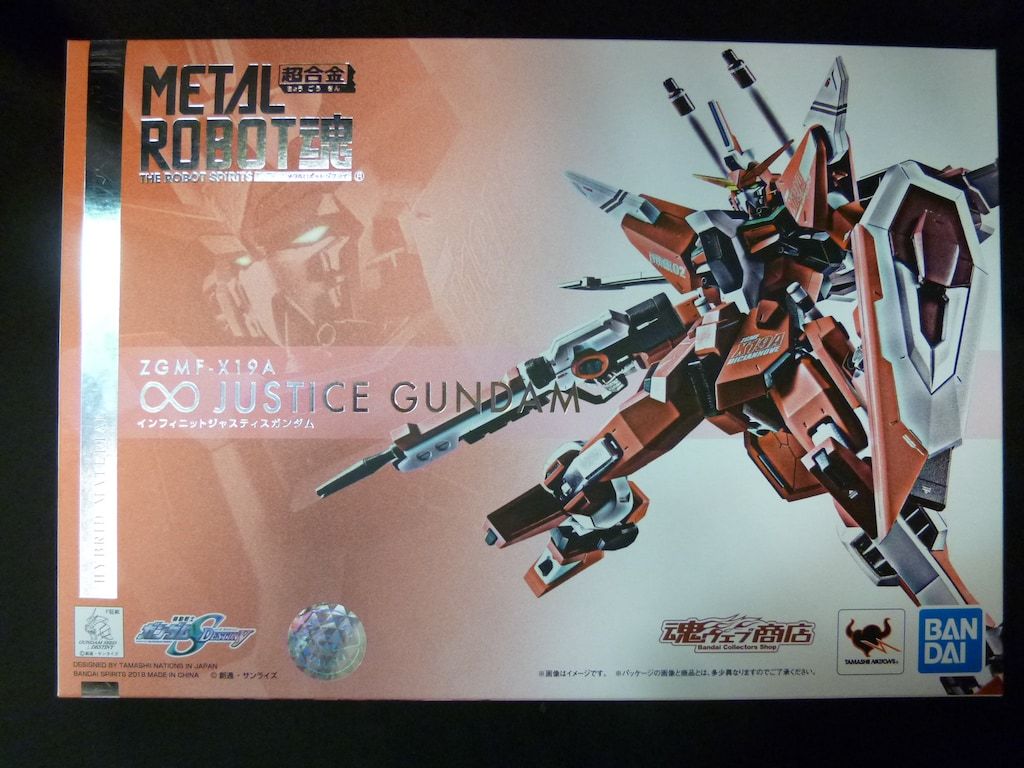 BANDAISPIRITS METAL ROBOT魂 機動戦士ガンダムSEED DESTINY インフィニットジャスティスガンダム