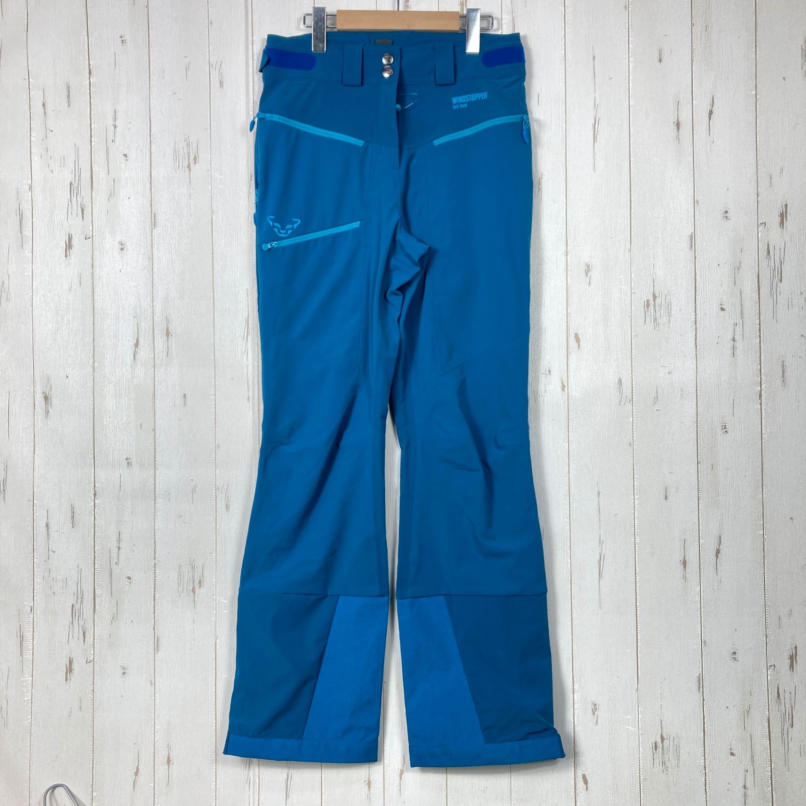 ?️Women's 36 ブルー系 Dynafit ( ディナフィット ) チュガッチ ウィンドストッパー パンツ Chugach Windstopper Pant スキーパンツ ナイロン ウェア ボトムス ロングパンツ ソフトシェル GORE-