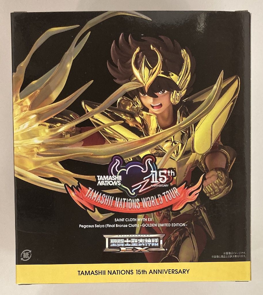 BANDAINAMCO/BANDAISPIRITS 聖闘士聖衣神話EX 車田正美 ペガサス星矢(最終青銅聖衣) GOLDEN LIMITED EDITION