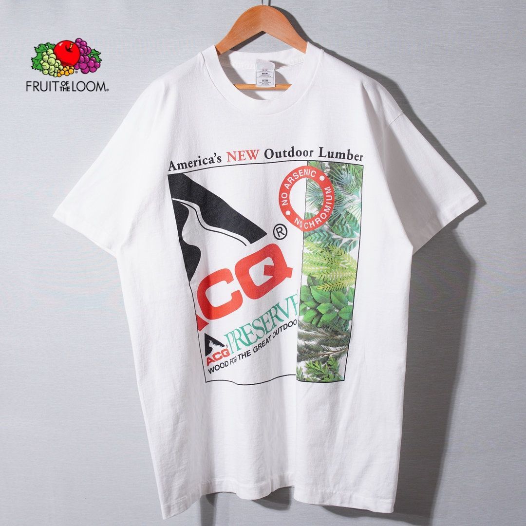 デッドストック】 90s USA製 企業 ヴィンテージ Tシャツ XL ホワイト