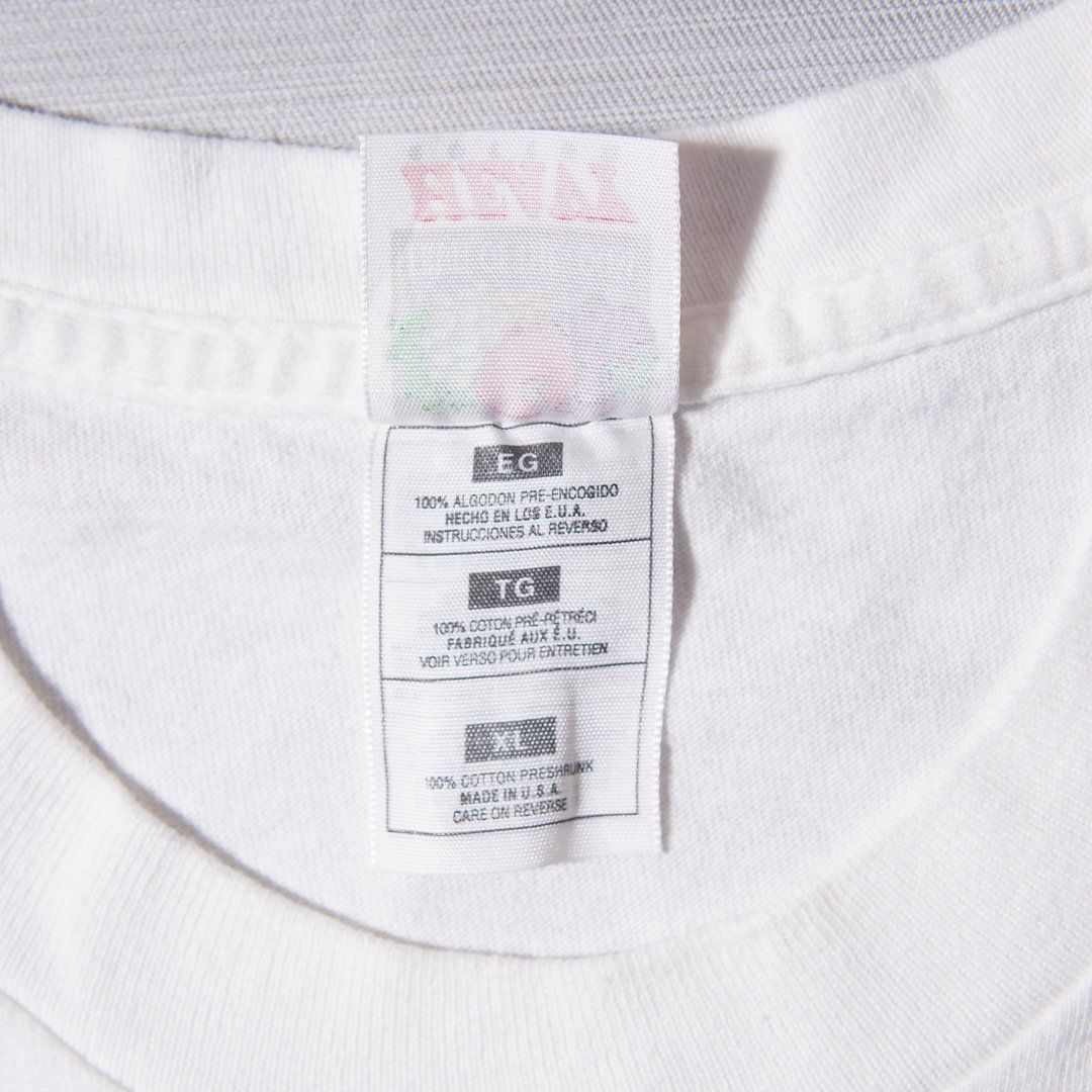 デッドストック】 90s USA製 企業 ヴィンテージ Tシャツ XL ホワイト