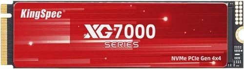 KingSpec XG7000 512GB SSD M.2 NVMe 2280 PCIe Gen 4.0 最大読込: 7400MB/s SSD内蔵 | 3D NAND メーカー3年保証 4dd725ba 16,253円