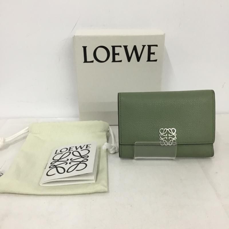 LOEWE ロエベ 財布 コンパクト財布 アナグラムロゴ 三つ折り 箱有