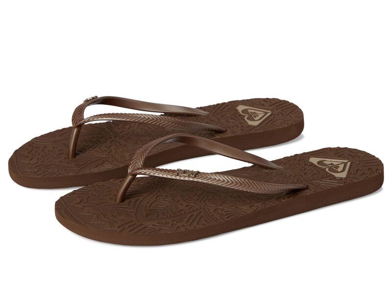 ロキシー レディース シューズ サンダル Roxy Antilles II Dark Brown ブラウン