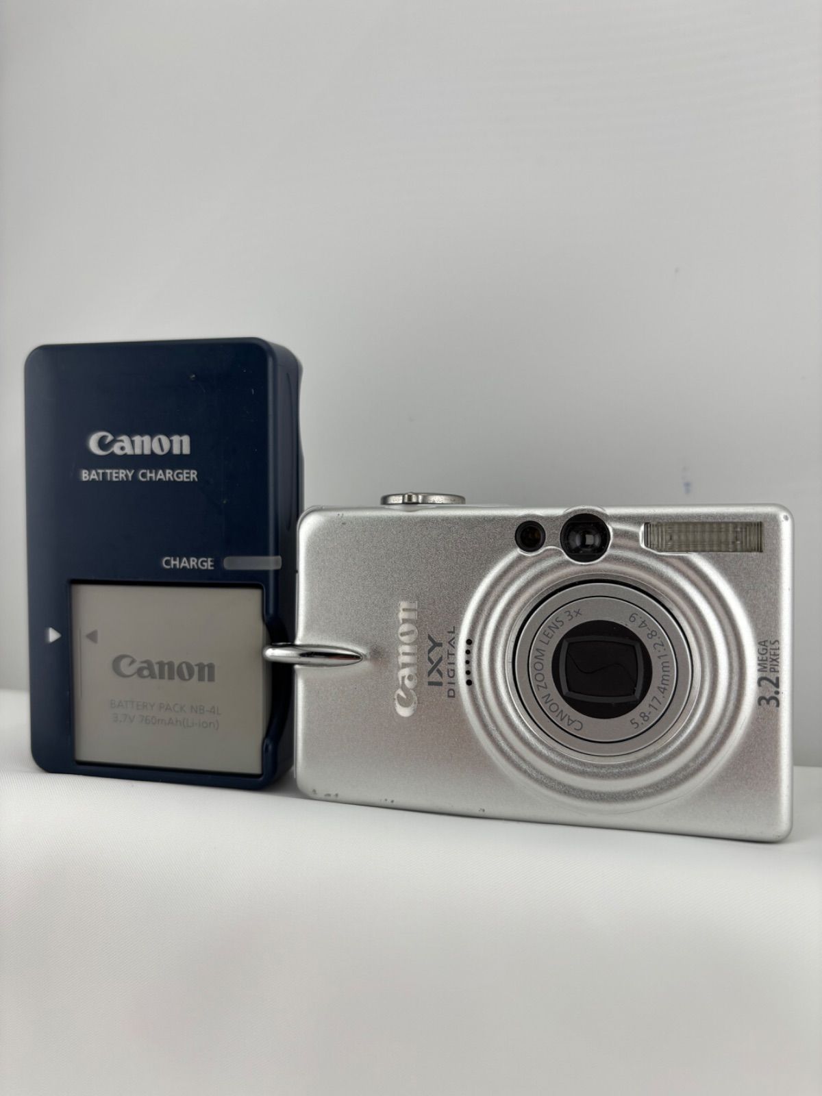 2288 [Operation Confirmed] Canon IXY DIGITAL 40 SILVER CANON XY
