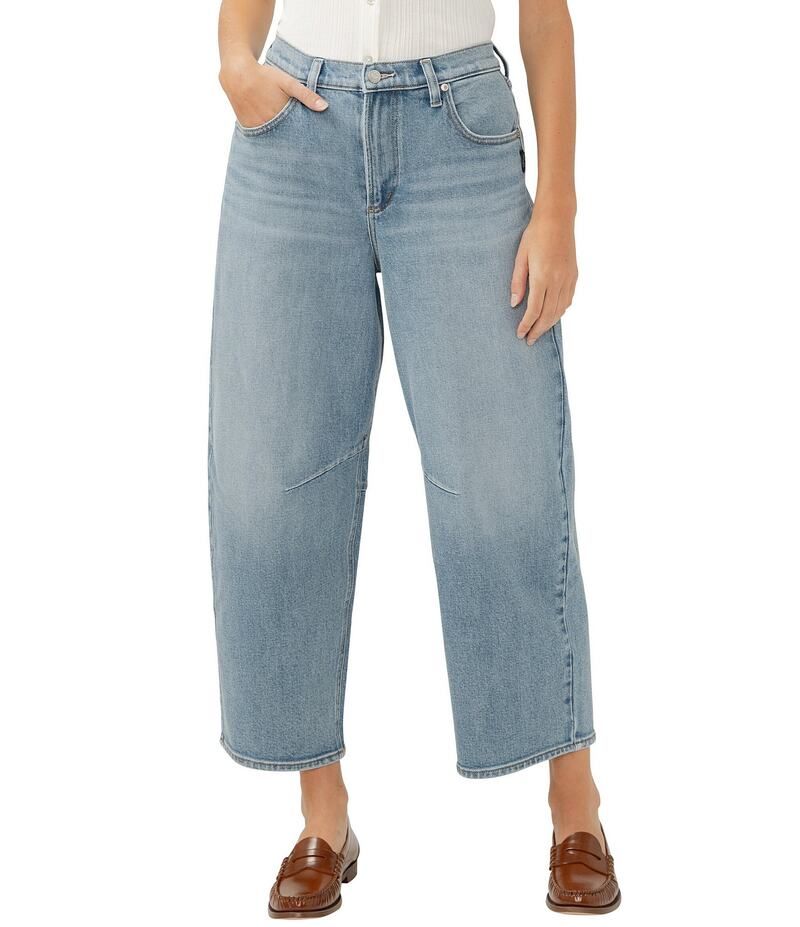 シルバー ジーンズ レディース ボトムス デニムパンツ Silver Jeans Co Indio Wash High Rise Barrel Leg Jeans Indigo インディゴ 19,511円