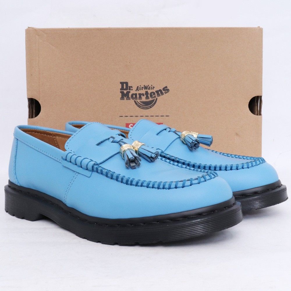 SUPREM Dr. Martens ペントンタッセルローファー UK9 ミッドブルー 31372416