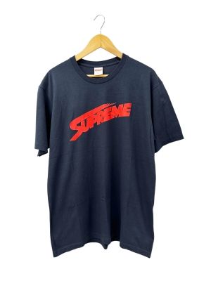 シュプリーム SUPREME 23AW Mont Blanc Tee プリント 半袖 Tシャツ M 紺 ネイビー ブランド古着ベクトル 中古☆AA★260823