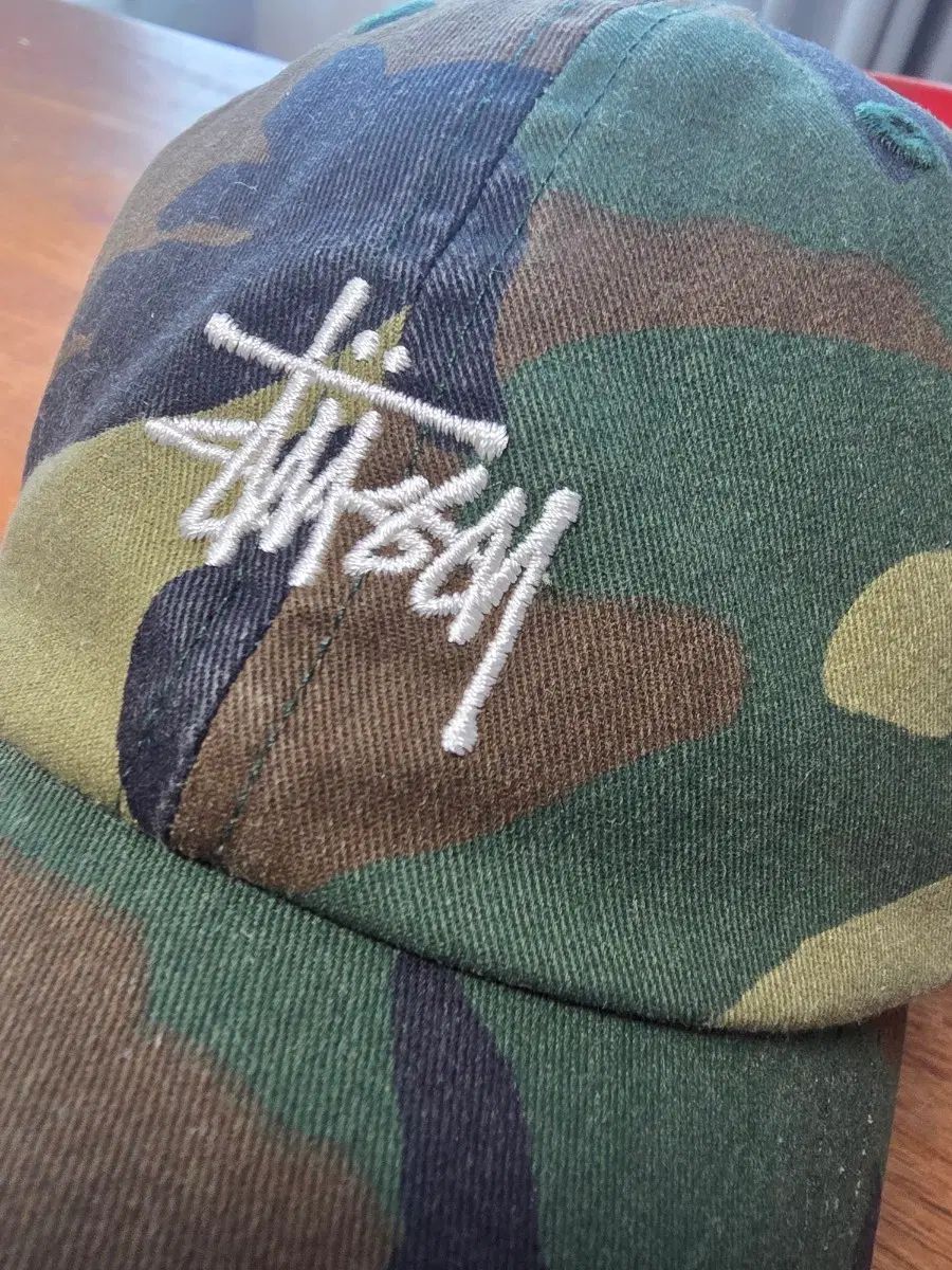 STUSSY ステューシー カモフラージュ ベースボールキャップ