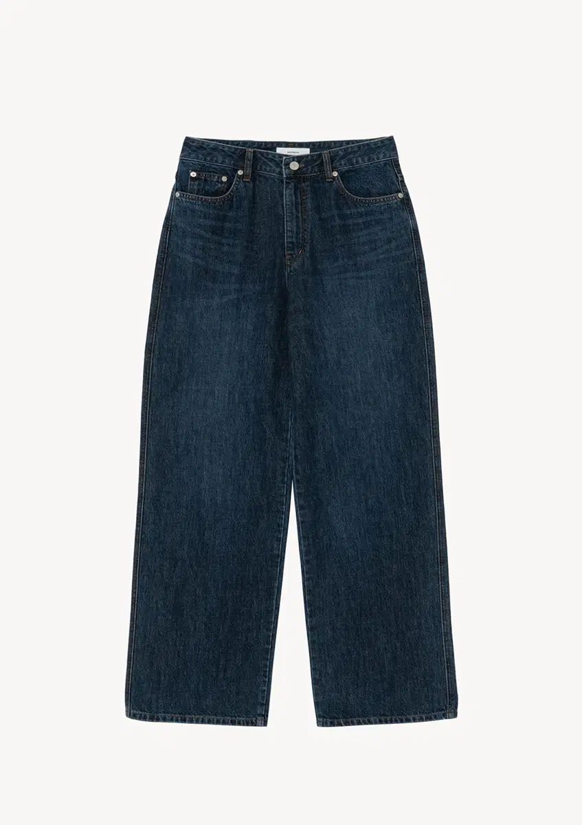 ムンダル Claire Straight Denim in Blue M