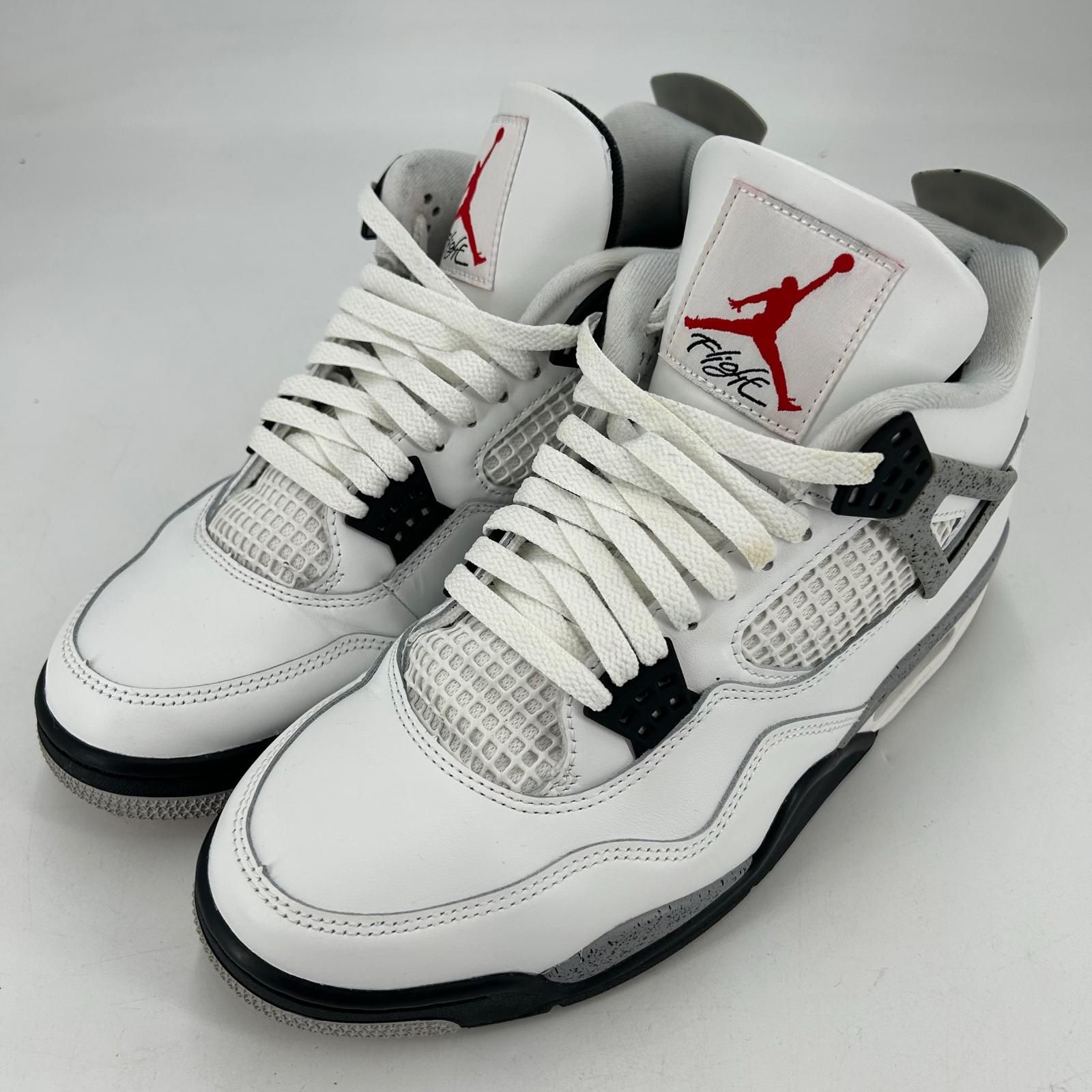 【イオン広店】 中古 NIKE AIR JORDAN | ナイキ　エアー　ジョーダン スニーカー Air Jordan 4 Retro FV5029-100 ホワイト 29cm 【126】