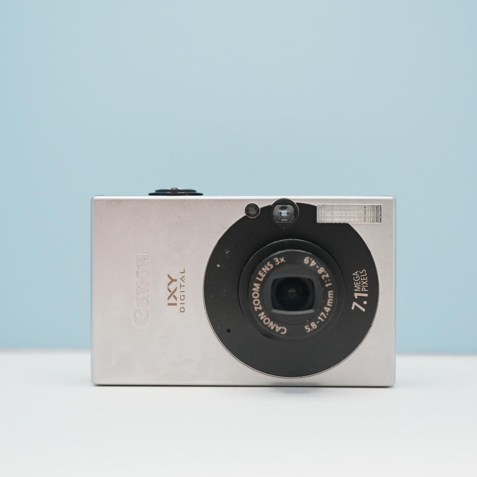 Canon IXY DIGITAL 10 デジカメ スマホ転送OK フルセット シロクマカメラ a7196