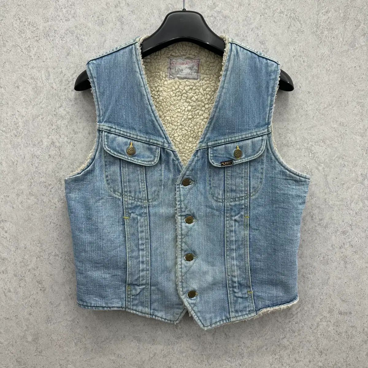 95 LEE リー 80's 男性 ストームライダー デニム シェルパ ベスト 8,824円