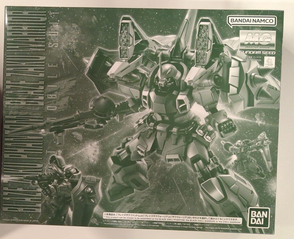 BANDAI SPIRITS MG 1/100 バンダイナムコ版 ブレイズザクファントム/ブレイズザクウォーリア