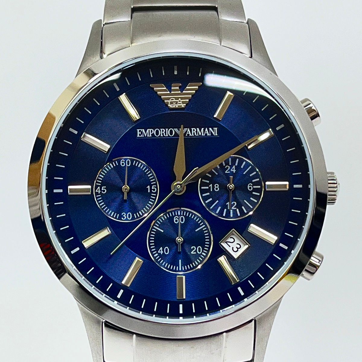 加古川店】 Emporio Armani | エンポリオ・アルマーニ 腕時計 クロノ 