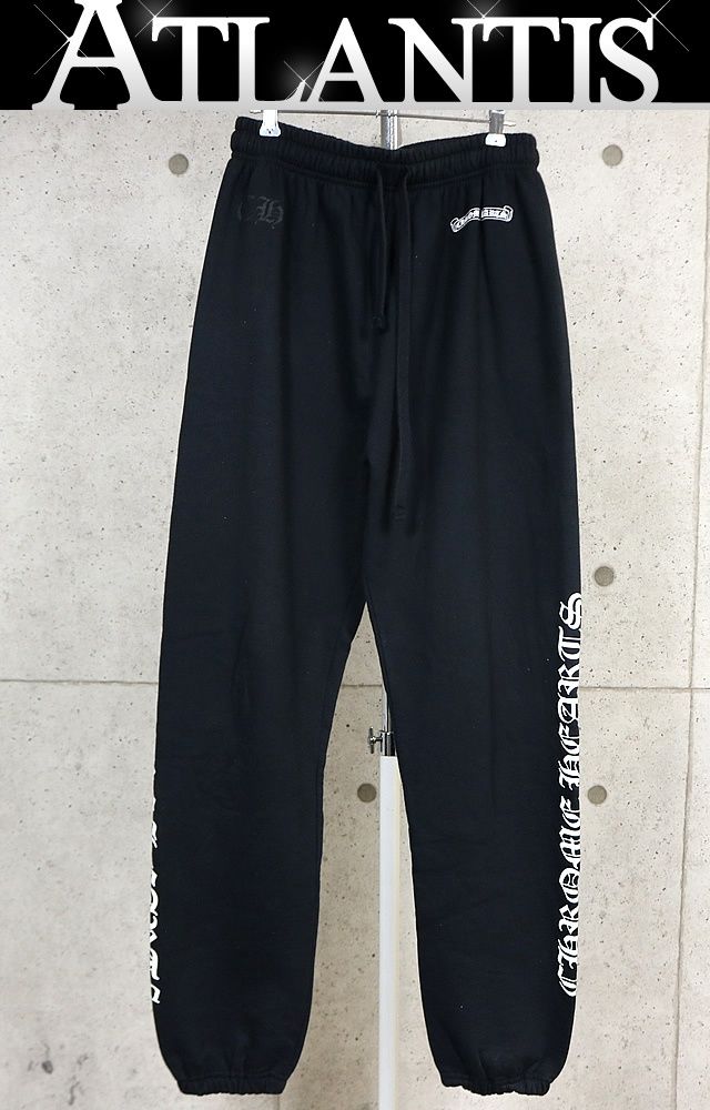 CHROME HEARTS 銀座店 クロムハーツ オールドイングリッシュ スウェットパンツ メンズ size:M 黒 104281