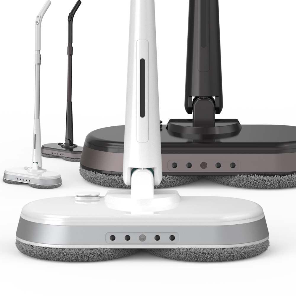 電動モップ モップ 電動 回転モップ 電動モップクリーナー 回転モップクリーナー 高速回転 替えパッド2枚 コードレス電動モップ 水拭き 充電式 電動 水拭き フローリング 掃除 床掃除 掃除グッズ (ブラウン)pms 3b7c1ff7 8,561円