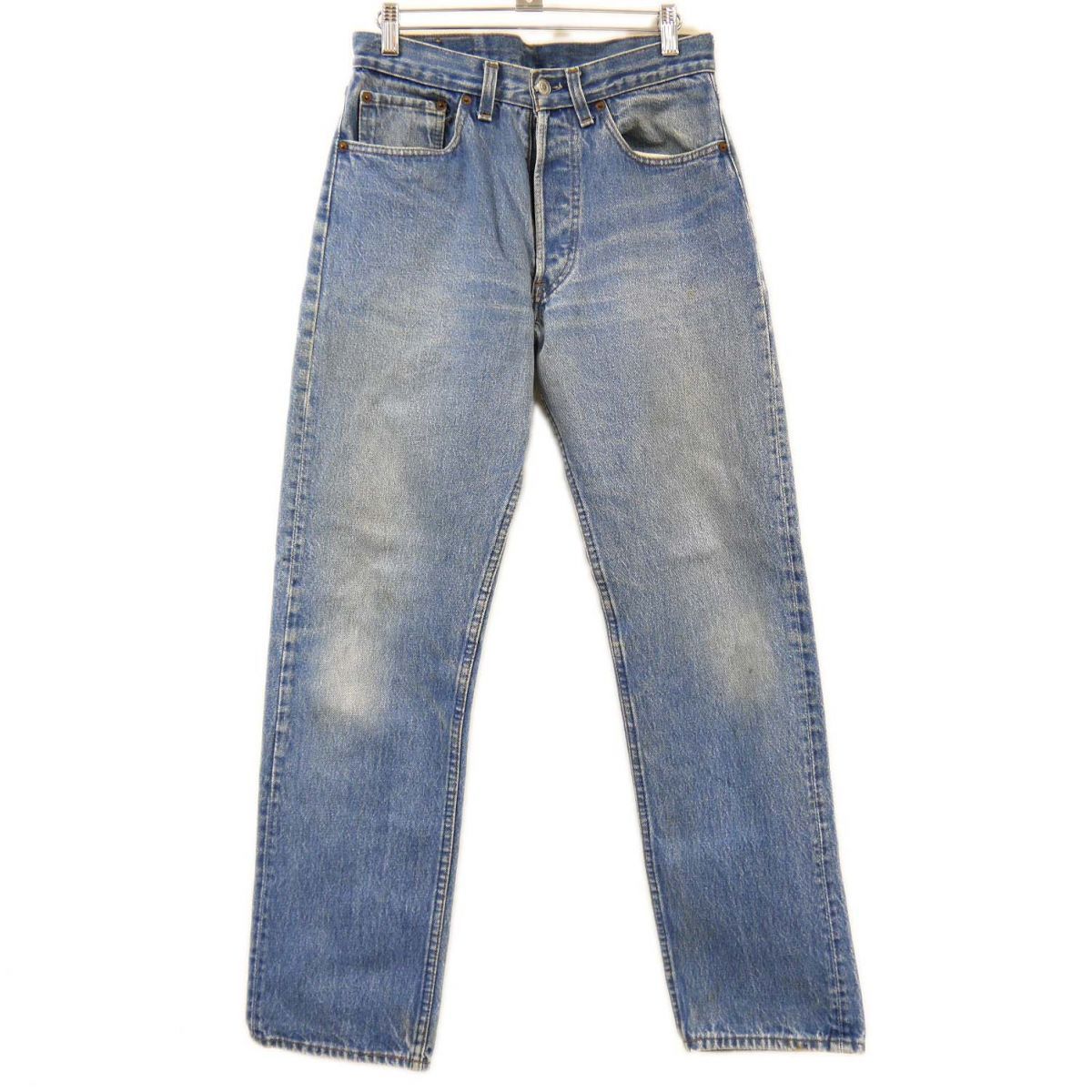 80s ヴィンテージ USA製◆Levis リーバイス 501 ジーンズ 522刻印 米国製 黒文字10% 1984年1月製 デニムパンツ ハチマル初期 メンズ 9,240円
