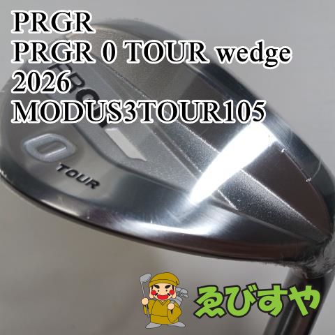 【未使用】ウェッジ プロギア PRGR 0 TOUR wedge 2026 MODUS3TOUR105 S 56[4888]