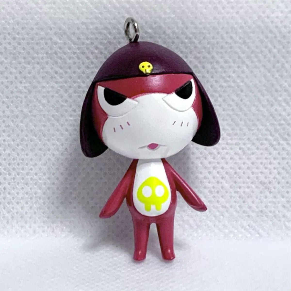 ケロロ)ゴー)レア)キーホルダー)フィギュア) 캬라セル ちび ギロロ
