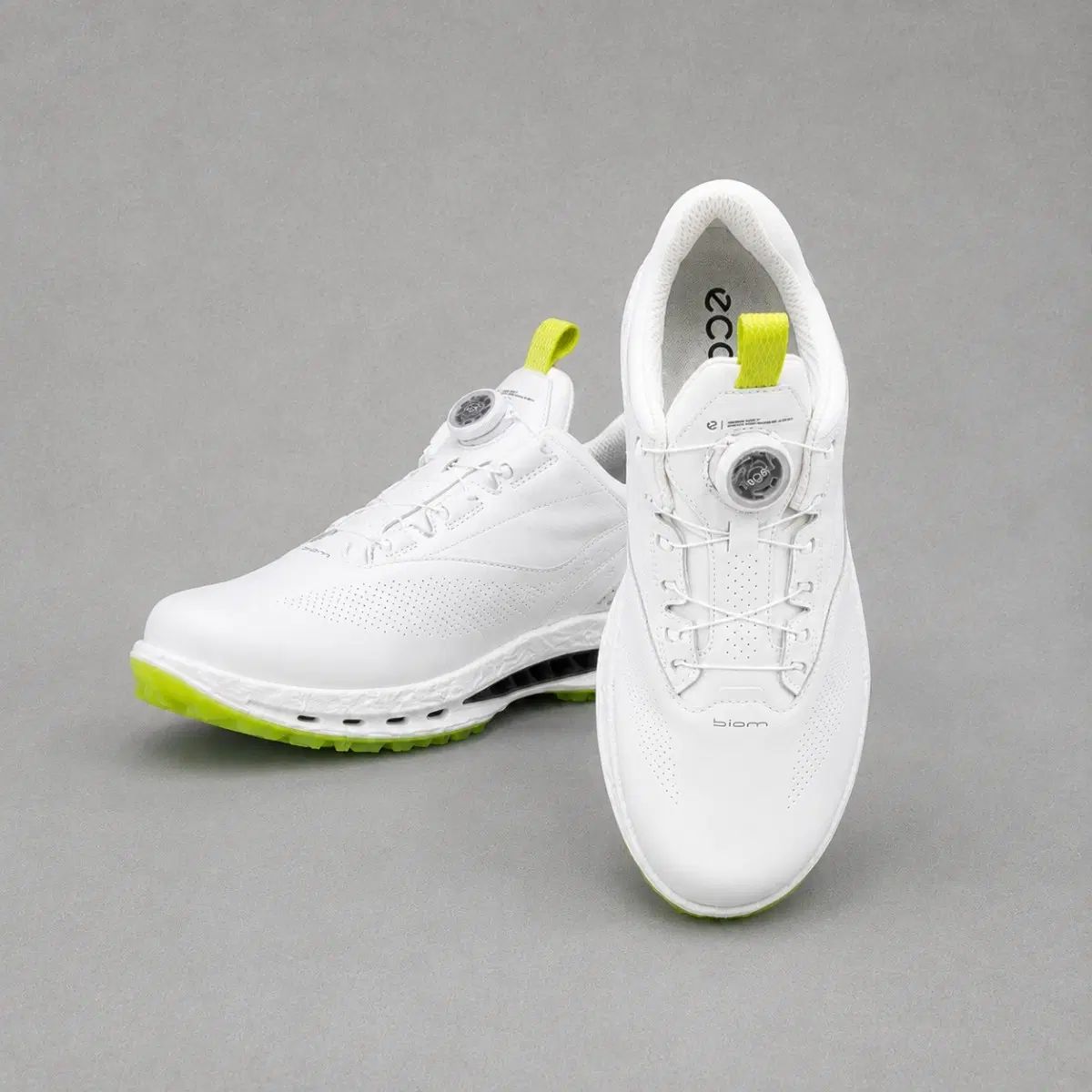 Ecco エコー C5 ゴルフシューズ メンズ ホワイトグリーン 新品 255サイズ