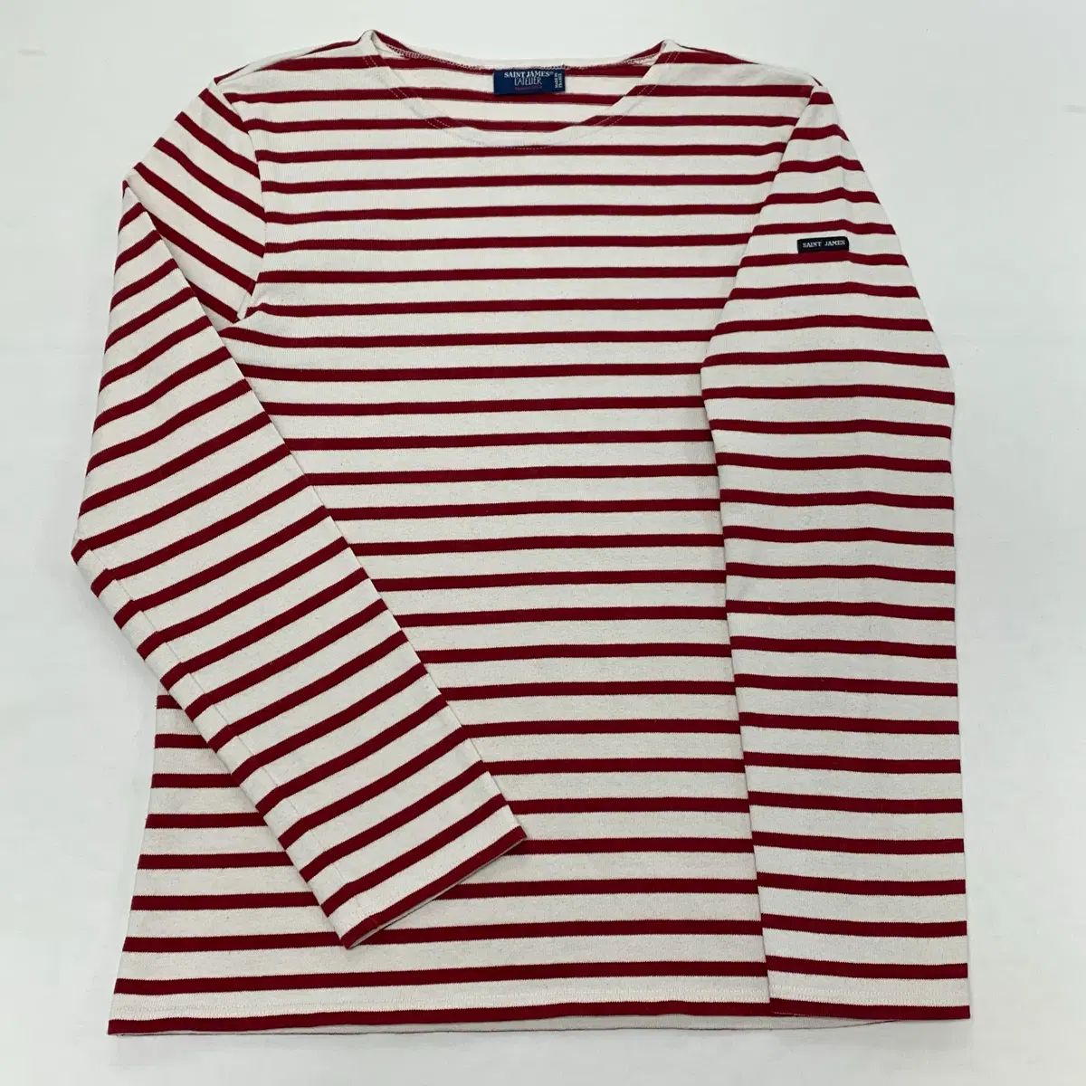 SAINT JAMES(セントジェームス) ロングスリーブ ストライプ Tシャツ (M) 6,583円