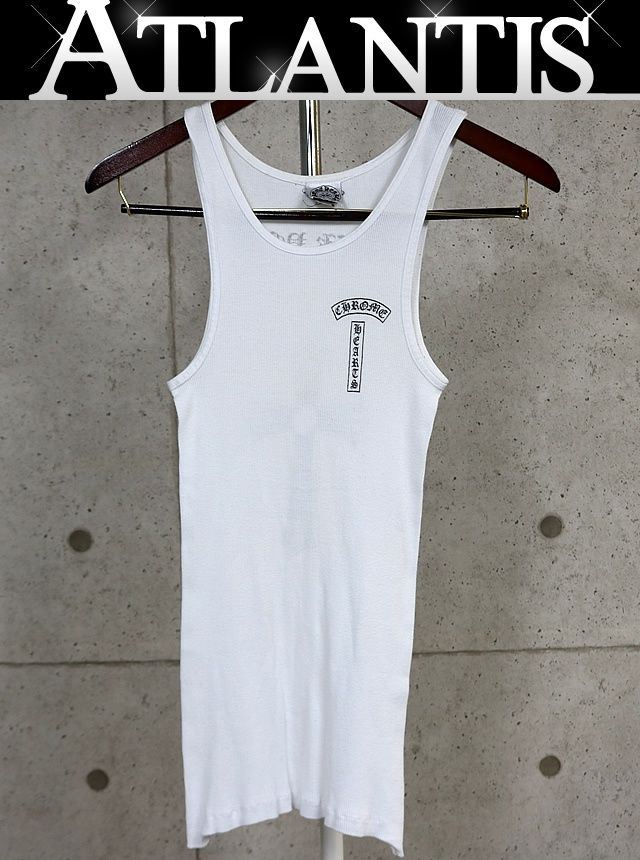 CHROME HEARTS 銀座店 クロムハーツ オールド ヴィンテージ Tバー ラージクロス タンクトップ ユニセックス size:S 白 103850 71,445円