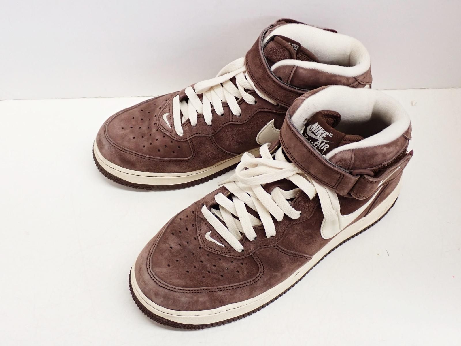 ★10001☆NIKE ナイキ AIR FORCE 1 MID 07 QS CHOCOLATE エアフォース 1 ミッド 07 QS DM0107-200 スニーカー 26.5