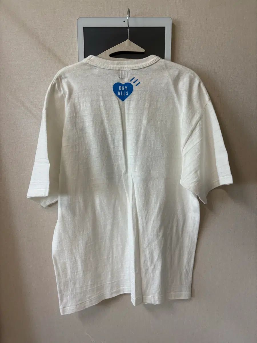Humanmade HUMAN MADE ヒューマンメイド 白 ハート ロゴ 半袖Tシャツ XL サイズ