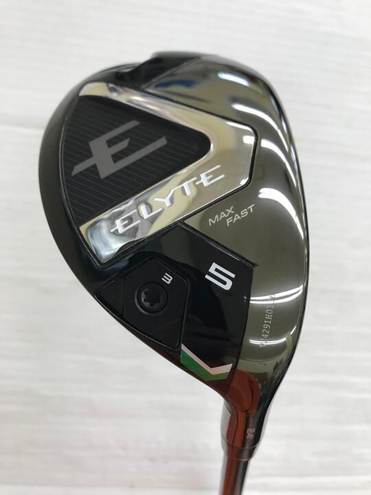 キャロウェイ　ELYTE MAX FAST　24度　LIN-Q GREEN 40 for Callaway　Rフレックス　ユーティリティ　中古【最短即日発送】