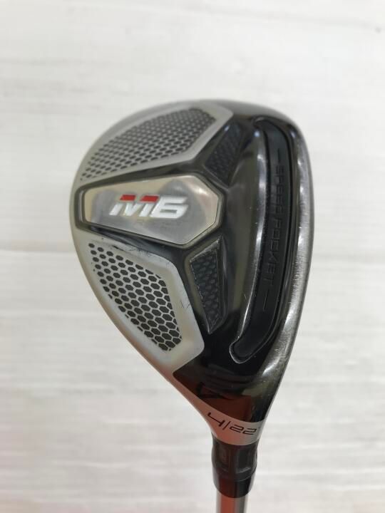 テーラーメイド　M6　22度　FUBUKI TM6 2019　Sフレックス　ユーティリティ　中古【最短即日発送】