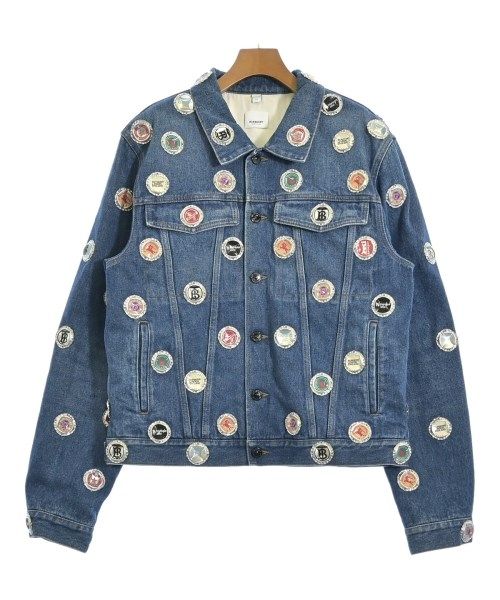 BURBERRY デニムジャケット メンズ 【古着】【中古】【送料無料】