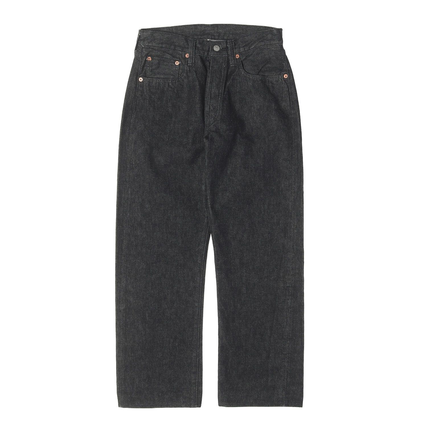 【美品】SUGAR CANE シュガーケーン パンツ ブラック 黒 W30×L34 1947年モデル 5ポケット ボタンフライ ブラック デニムパンツ 14.25oz. BLACK DENIM 1947 MODEL 日本製 ボトムス【メンズ】【中古】