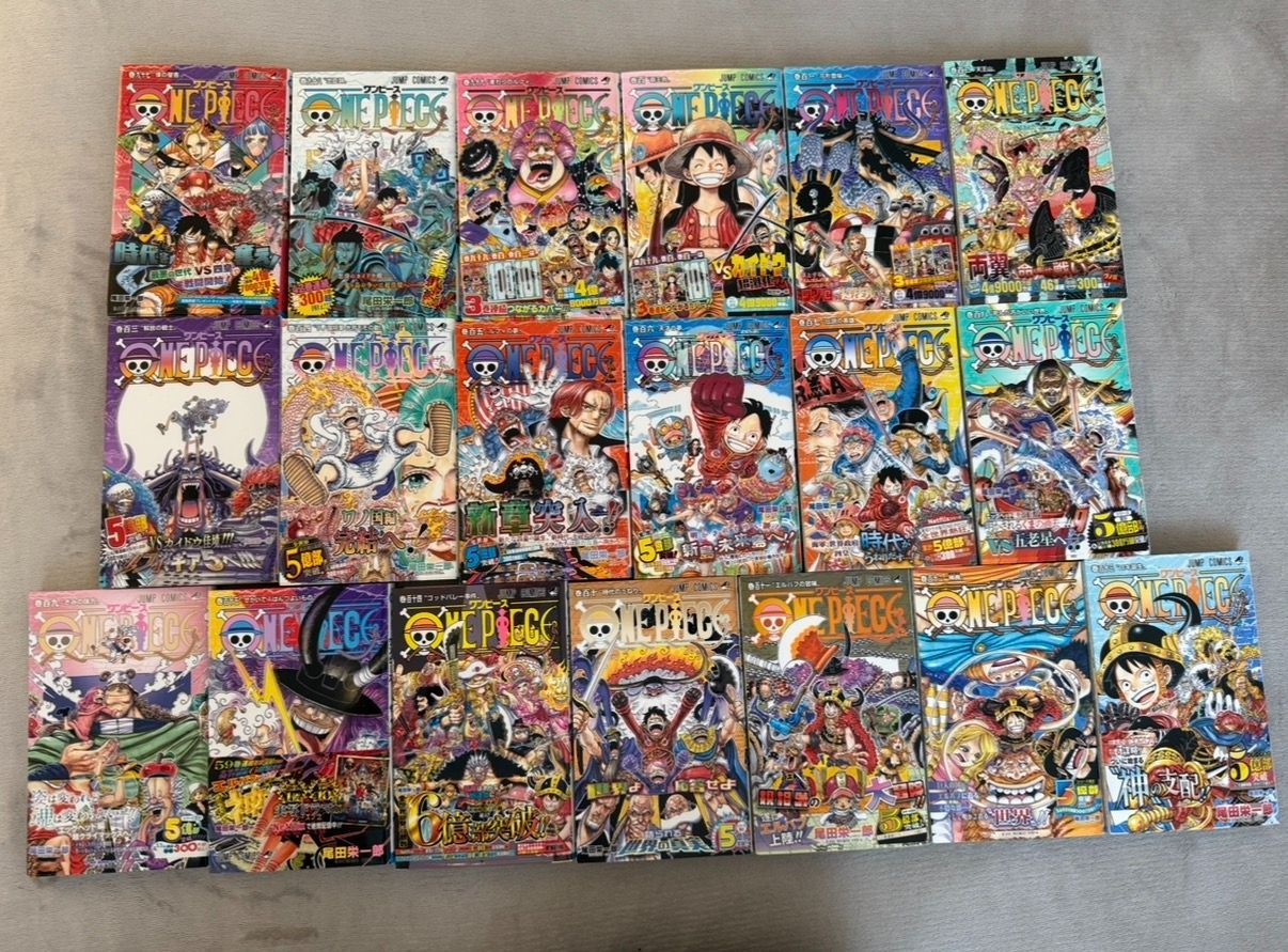 全冊初版帯・チラシ・シール付】ONE PIECE 97-115 19冊 [1st Ed
