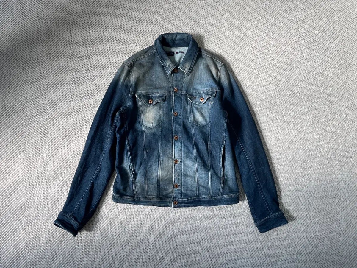 DIESEL デニム スウェット ハイブリッド ジャケット