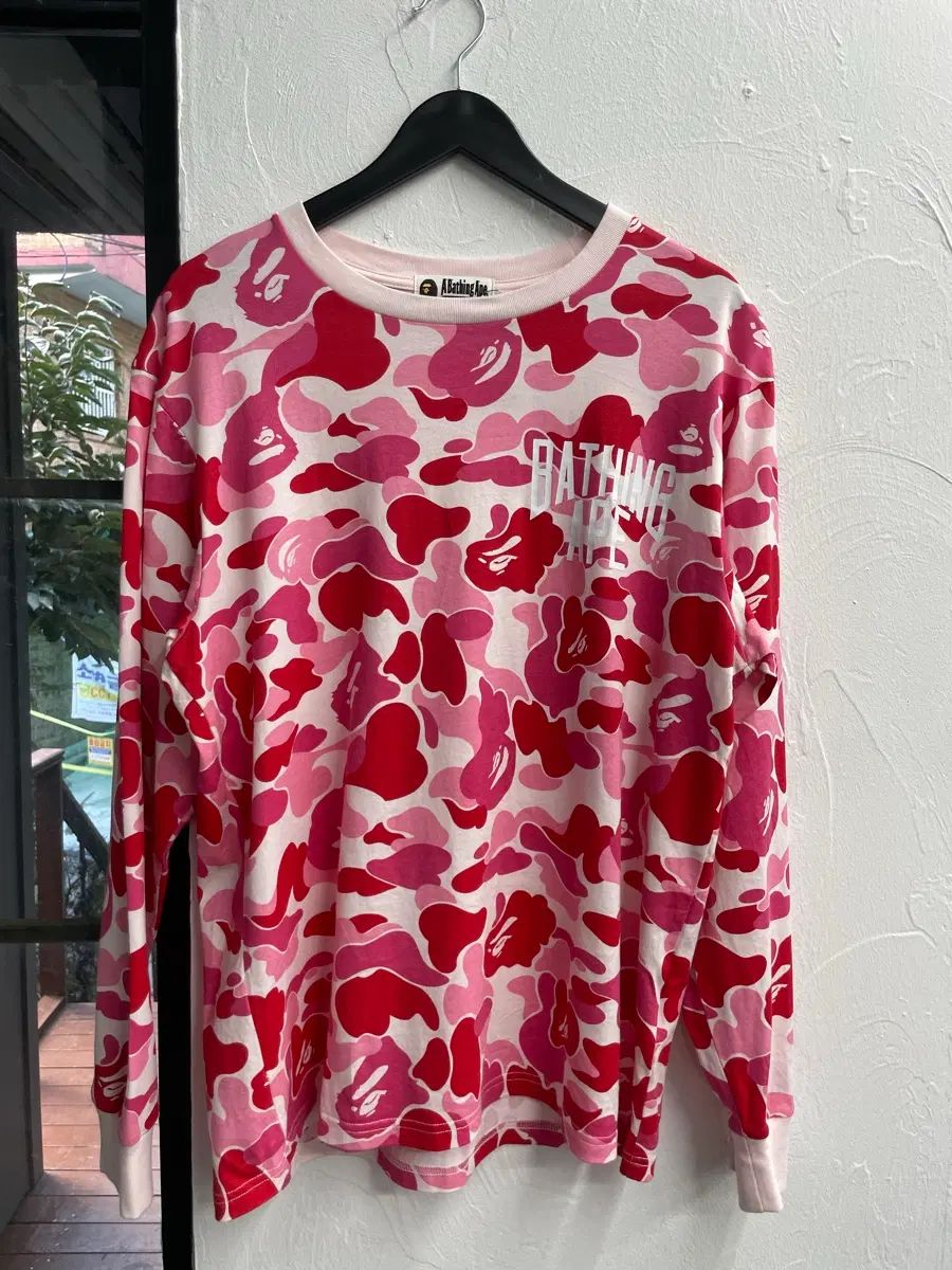 A BATHING APE ABC カモ ロングスリーブ