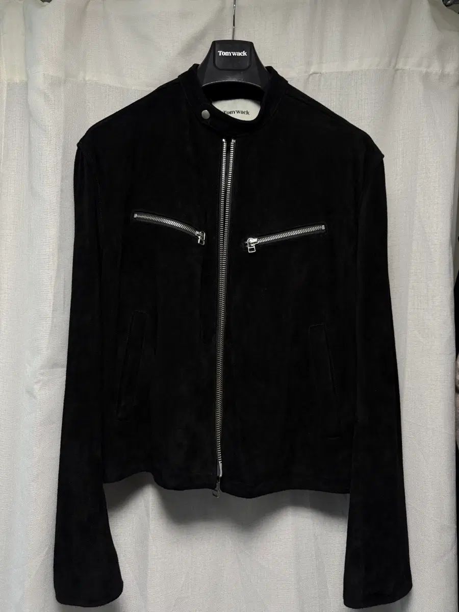 トニー・ウェック カウハイド レーサー スウェード ジャケット XL