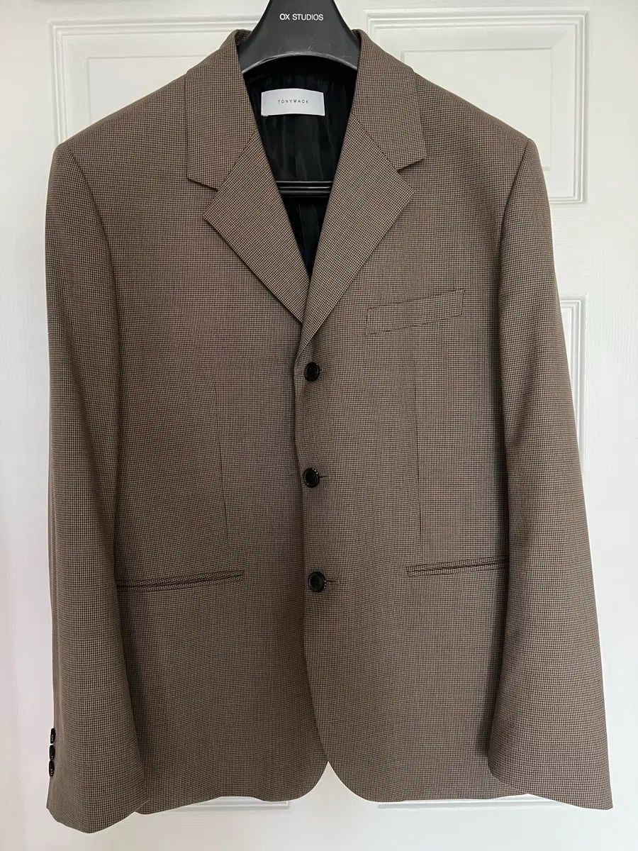 トニーウェック / Crudo 3-button single Blazer _ Brown check / XL