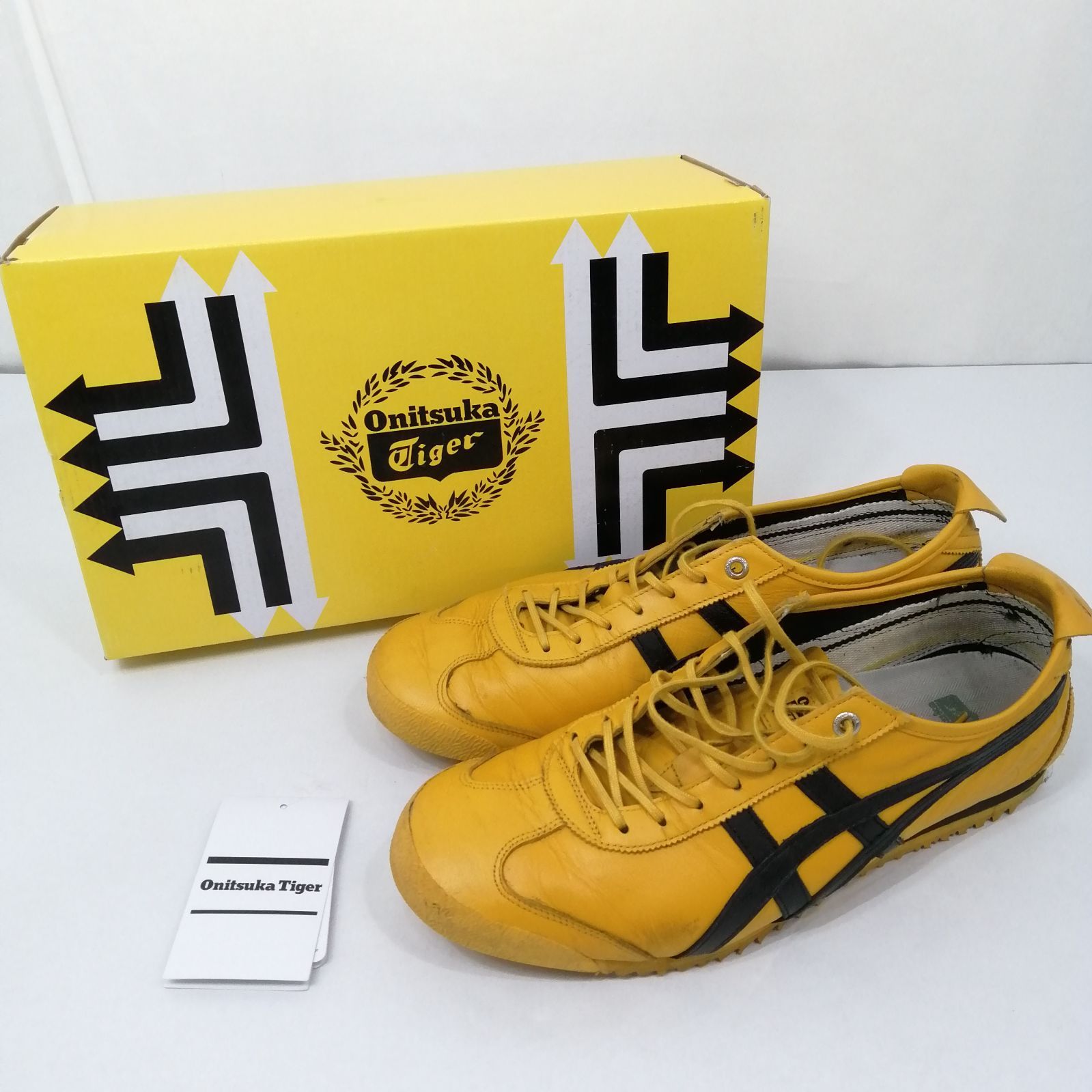 Onitsuka Tiger オニツカタイガー MEXICO 66 SD スニーカー 183A872 イエロー 28cm