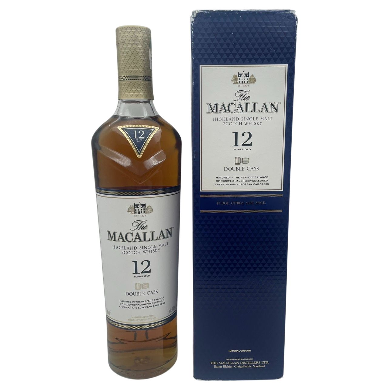 ■マッカラン MACALLAN 12年 ダブルカスク スコッチウィスキー 40度 700ml 未開栓