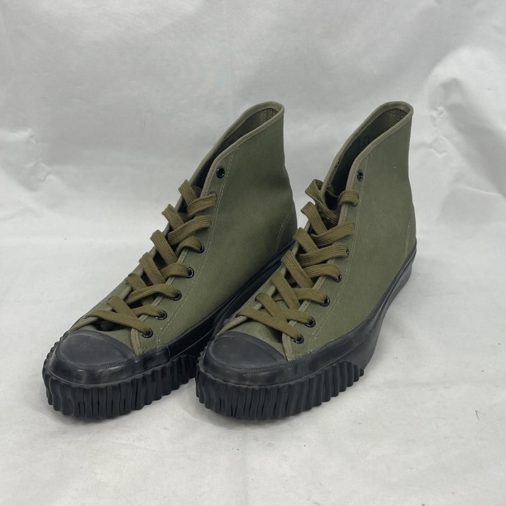 【中古】THE REAL McCOYS CANVAS TRAINING SHOES Size10 ザ・リアルマッコイズ[79]