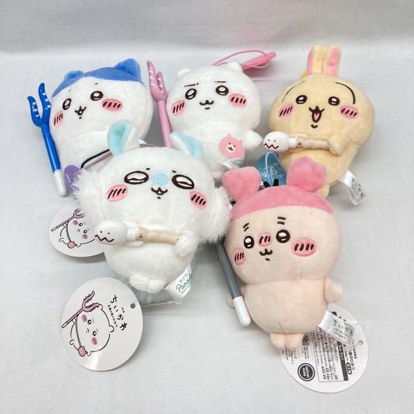 【中古】パレード ちいかわ ハチワレ うさぎ モモンガ 古本屋 討伐マスコット 映画ver. 全種セット 開封品 映画ちいかわ 人魚の島のひみつ[97]