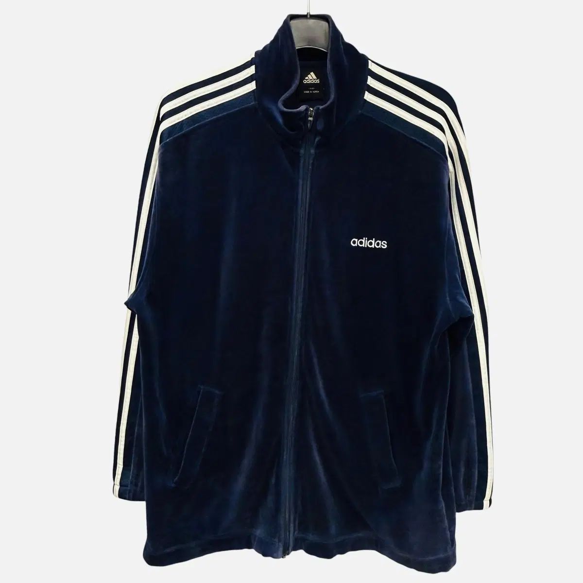 00s アディダス ネイビー ベロア トラックジャージ ジャージ 2XL 10,868円