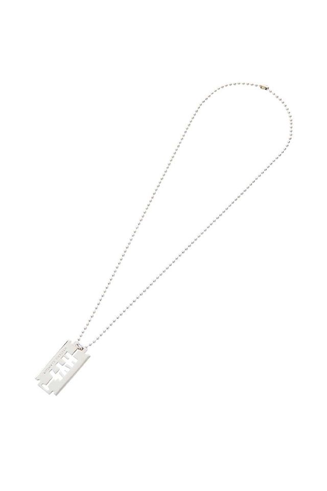 HYSTERIC GLAMOUR ヒステリックグラマー 02263QA01 RAZOR ボールチェーンネックレス SILVER 正規通販 メンズ レディース