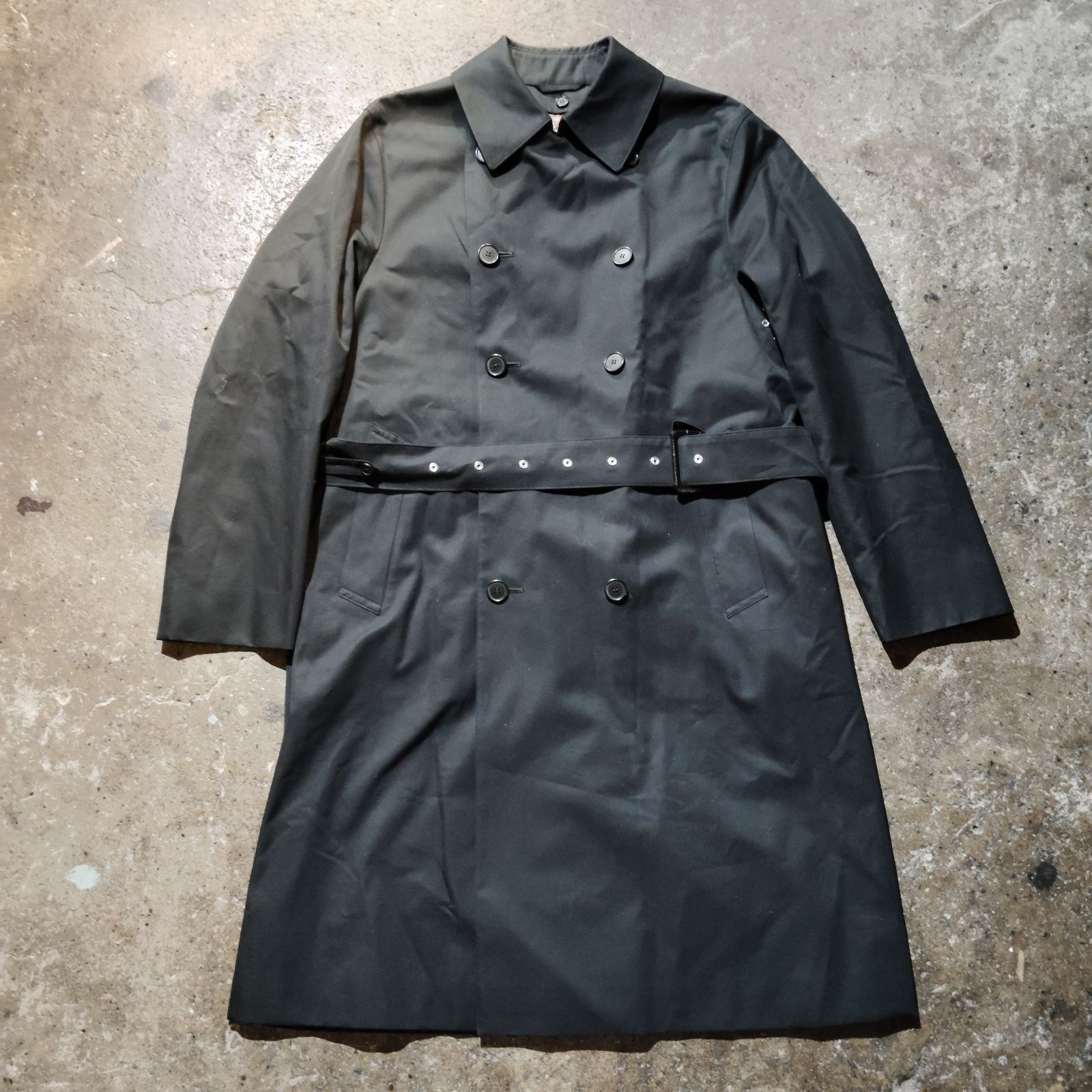 MACKINTOSH DUNFORD TRENCH ギャバジントレンチコート ブラック 42 マッキントッシュ G1A80004