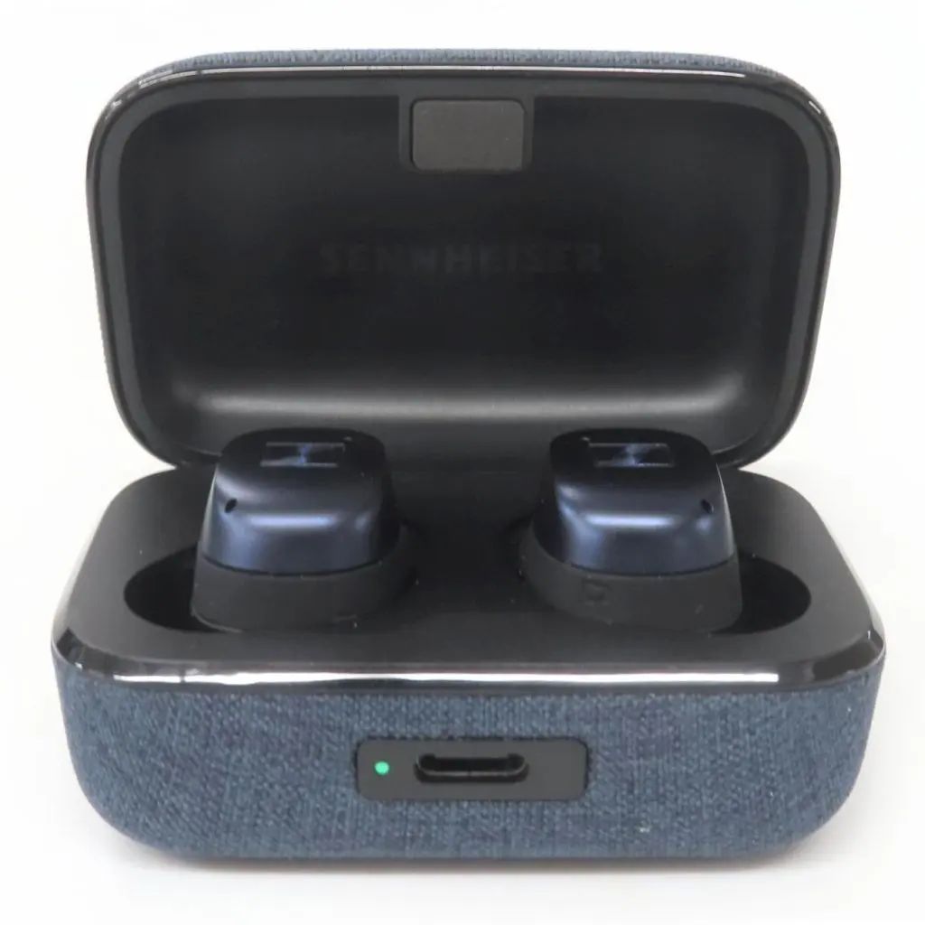 【中古】ヘッドフォン ゼンハイザー 完全ワイヤレスイヤホン MOMENTUM True Wireless 4 MTW4 (DENIM) [700449] 15,444円