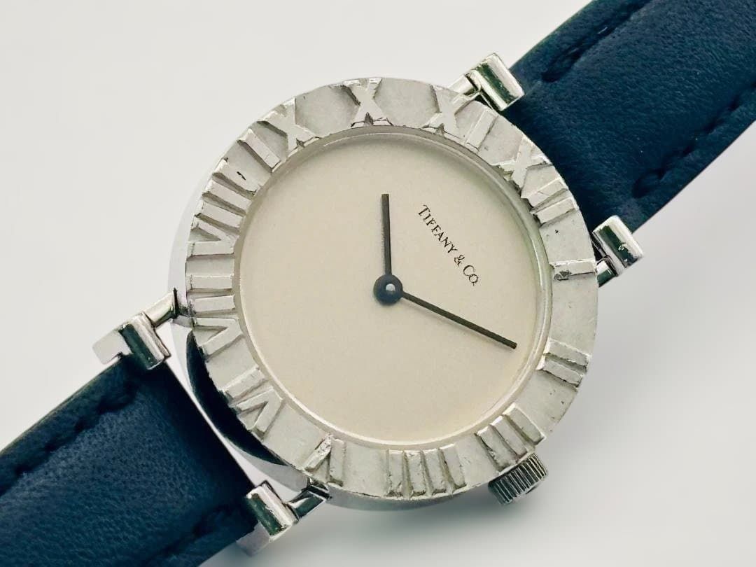 【分解掃除済み】ティファニー アトラス クオーツ時計 レディース 40,820円