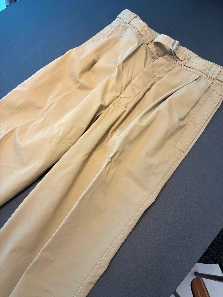 22SS ルメール ベルト付き スラックス