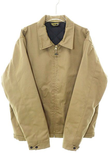ブルコ BLUCO ワークジャケット XL 中綿 キルティング ベージュ 【ブランド古着ベクトル】【中古】●260823
